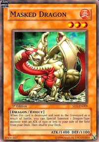 Masked Dragon [SD1-EN009] Common | Exor Games Bridgewater