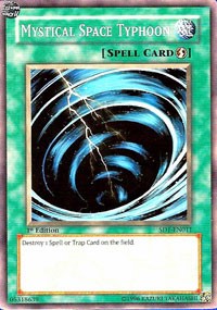 Mystical Space Typhoon [SD2-EN014] Common | Exor Games Bridgewater