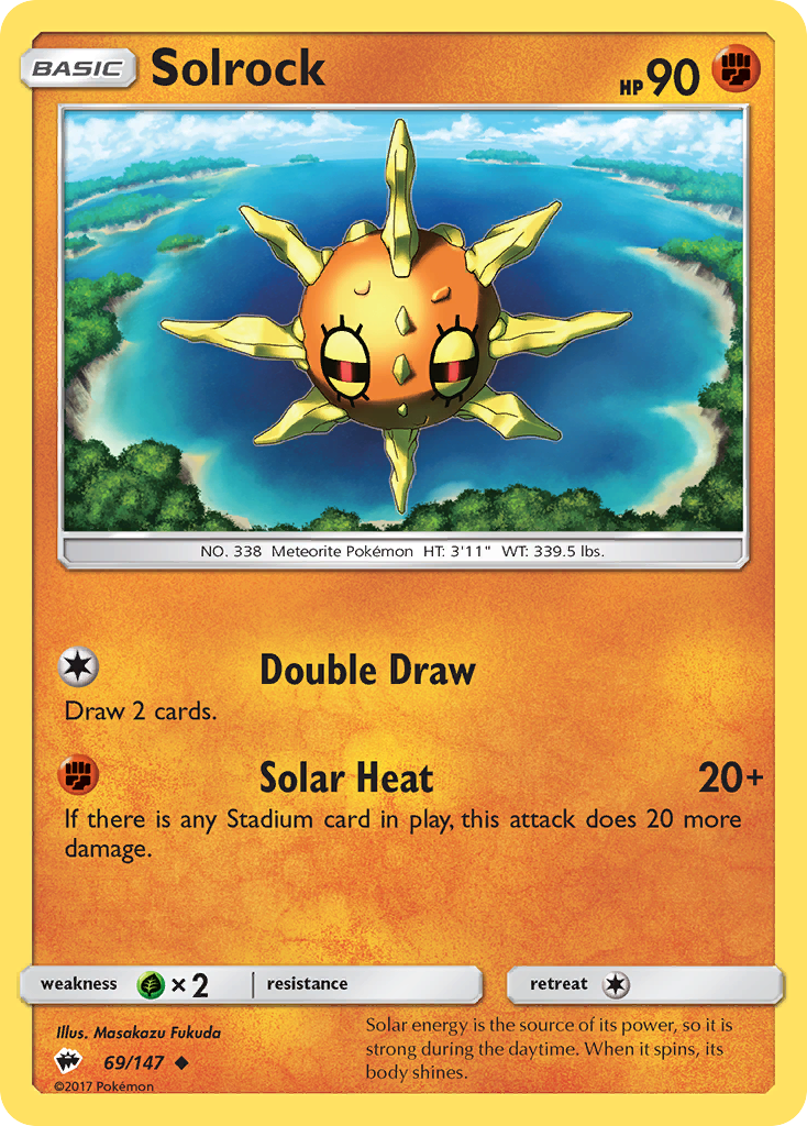 Solrock (69/147) [Sun & Moon: Burning Shadows] | Exor Games Bridgewater