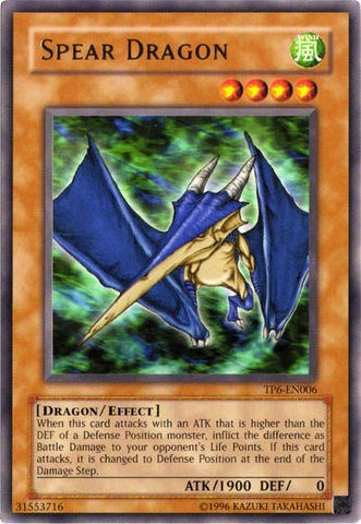 Spear Dragon [TP6-EN006] Rare | Exor Games Bridgewater