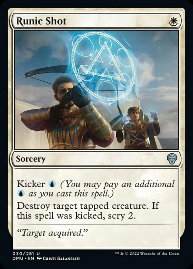 Runic Shot [Dominaria United] | Exor Games Bridgewater