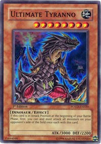 Ultimate Tyranno [POTD-EN020] Super Rare | Exor Games Bridgewater