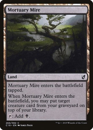 Mortuary Mire [Commander 2019] | Exor Games Bridgewater