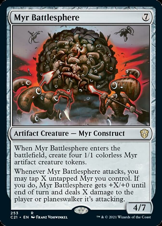 Myr Battlesphere [Commander 2021] | Exor Games Bridgewater