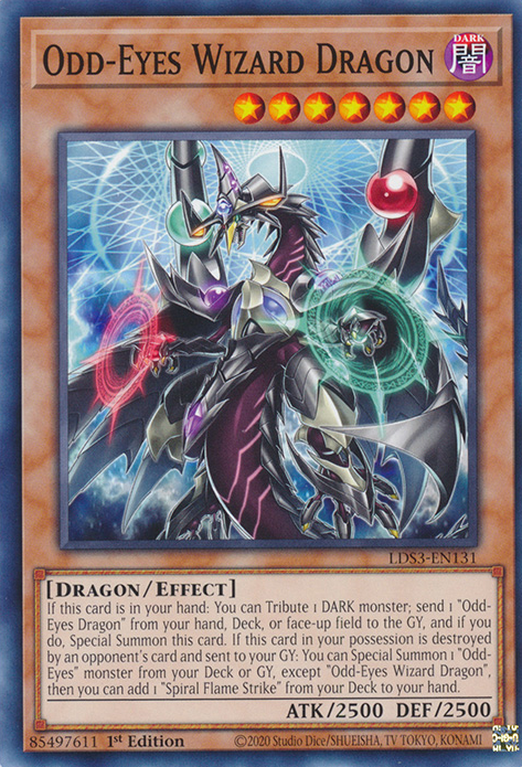 Odd-Eyes Wizard Dragon [LDS3-EN131] Common | Exor Games Bridgewater