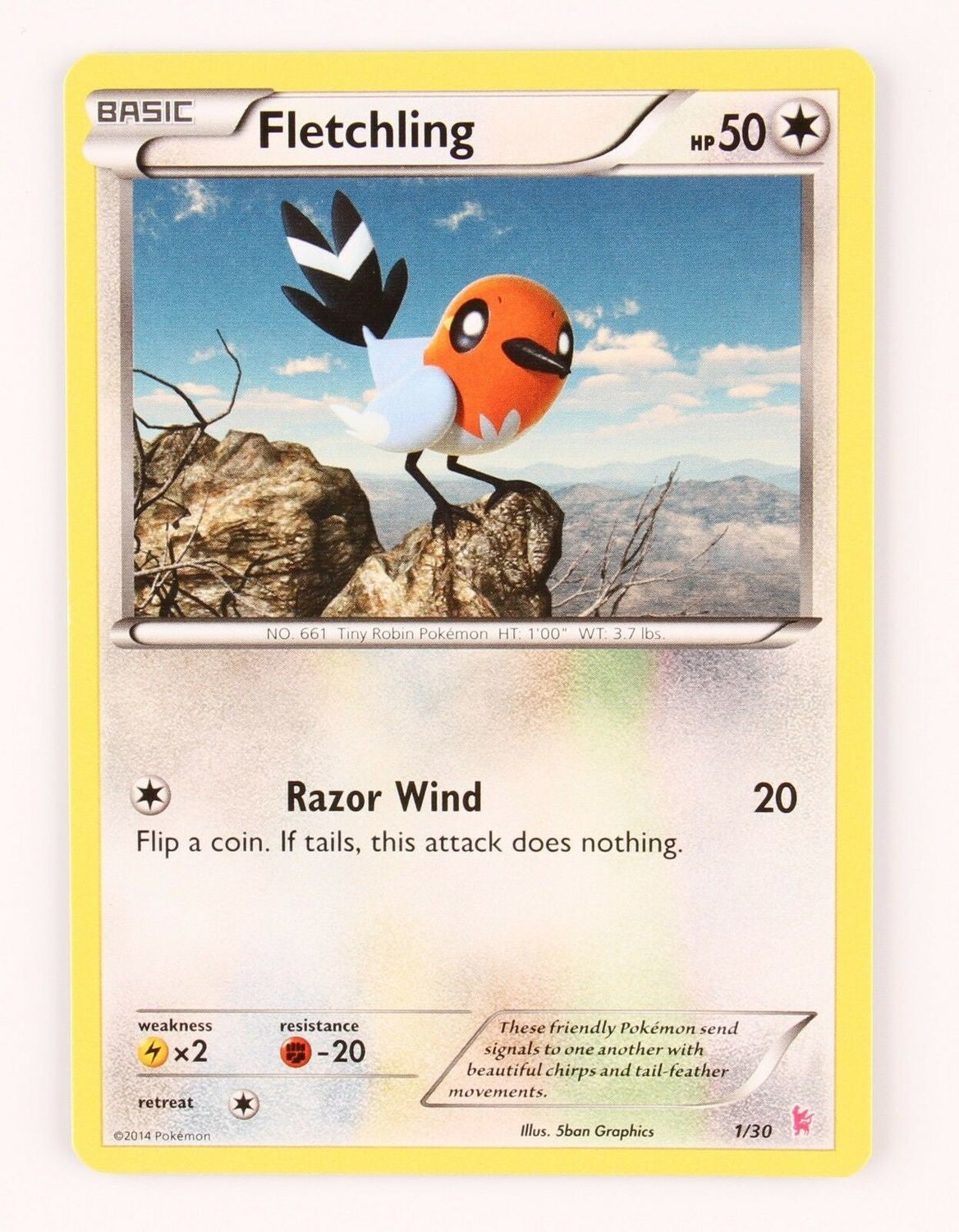 Fletchling (1/30) [XY: Trainer Kit - Sylveon] | Exor Games Bridgewater