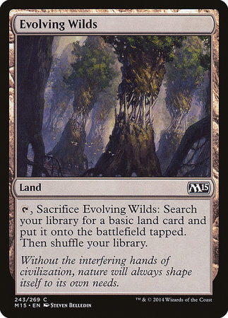Evolving Wilds [Magic 2015] | Exor Games Bridgewater