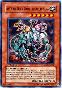 Ancient Gear Gadjiltron Chimera [SD10-EN002] Common | Exor Games Bridgewater