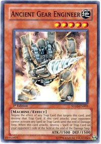Ancient Gear Engineer [SD10-EN003] Common | Exor Games Bridgewater
