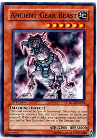 Ancient Gear Beast [SD10-EN013] Common | Exor Games Bridgewater