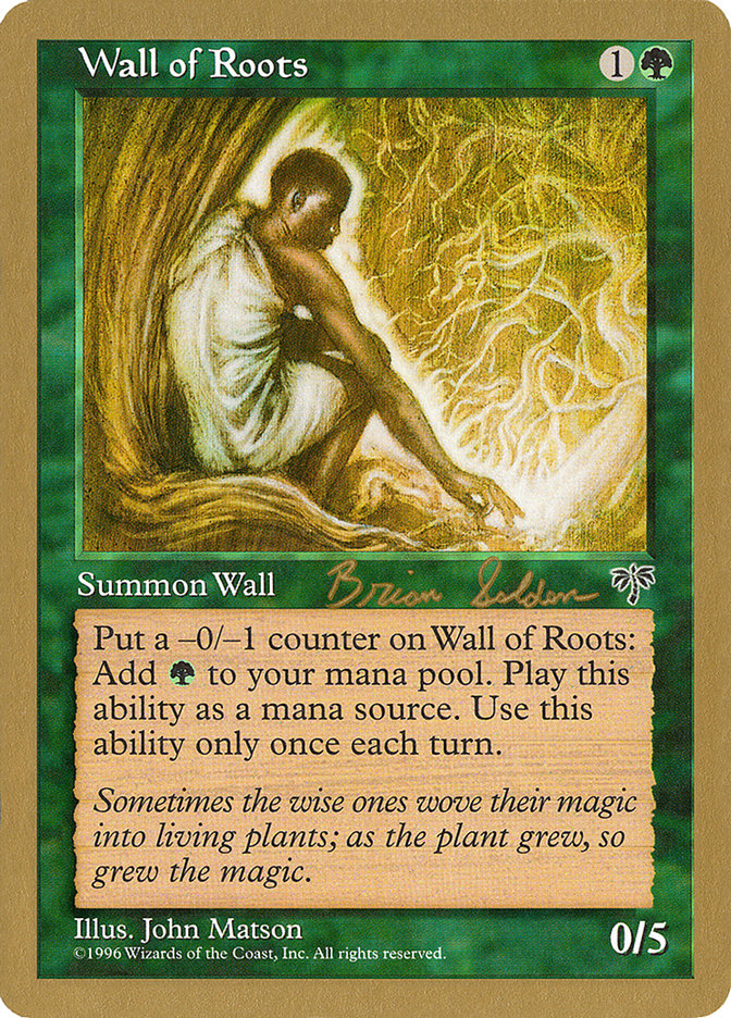 Wall of Roots (Brian Selden) [World Championship Decks 1998] | Exor Games Bridgewater