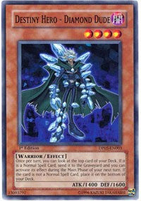 Destiny Hero - Diamond Dude [DP05-EN003] Common | Exor Games Bridgewater
