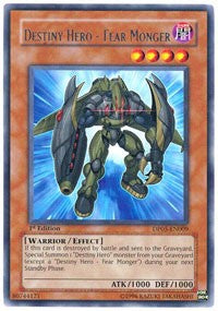 Destiny Hero - Fear Monger [DP05-EN009] Rare | Exor Games Bridgewater