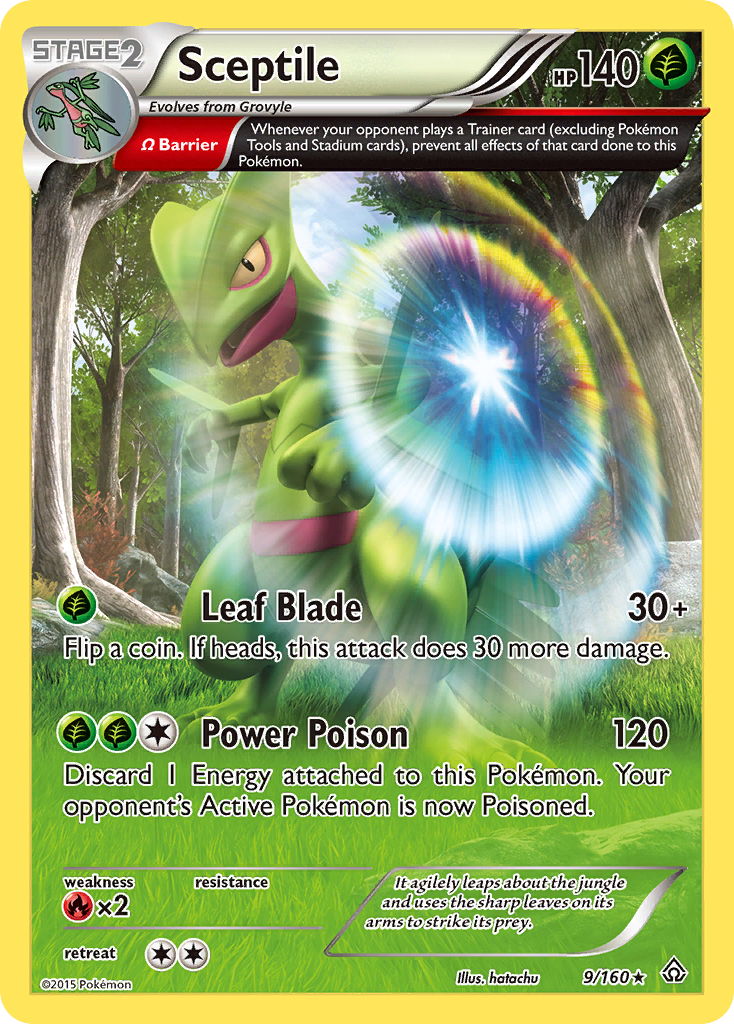 Sceptile (9/160) [XY: Primal Clash] | Exor Games Bridgewater