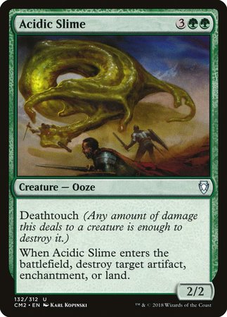 Acidic Slime [Commander Anthology Volume II] | Exor Games Bridgewater