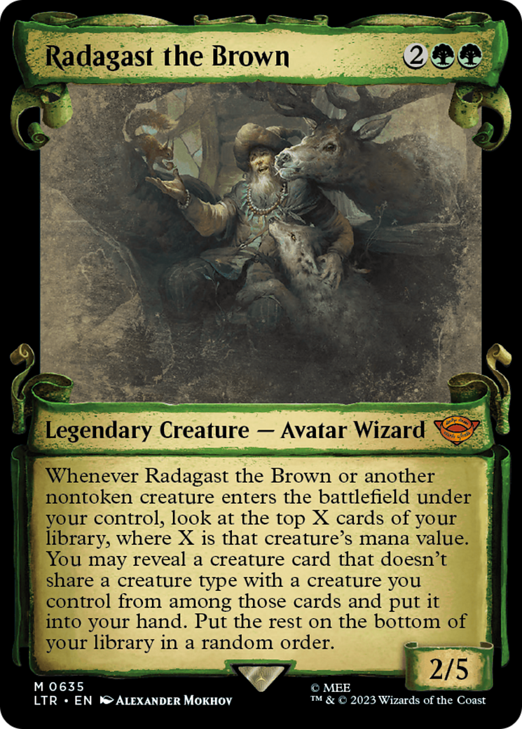 Radagast the Brown [The Lord of the Rings: Tales of Middle-Earth Showcase Scrolls] | Exor Games Bridgewater