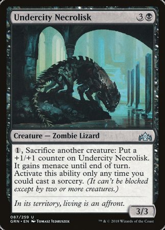 Undercity Necrolisk [Guilds of Ravnica] | Exor Games Bridgewater