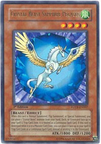 Crystal Beast Sapphire Pegasus [FOTB-EN007] Ultra Rare | Exor Games Bridgewater