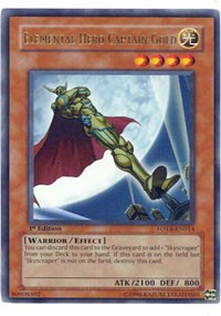 Elemental Hero Captain Gold [FOTB-EN014] Ultra Rare | Exor Games Bridgewater