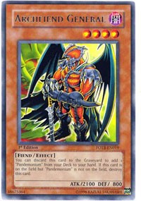 Archfiend General [FOTB-EN019] Rare | Exor Games Bridgewater