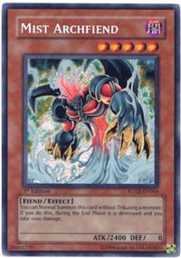 Mist Archfiend [FOTB-EN064] Secret Rare | Exor Games Bridgewater