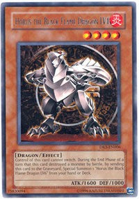 Horus the Black Flame Dragon LV4 [DR3-EN006] Rare | Exor Games Bridgewater