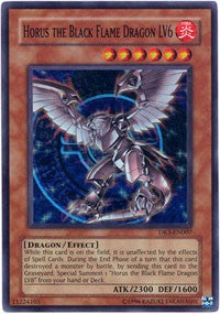 Horus the Black Flame Dragon LV6 [DR3-EN007] Super Rare | Exor Games Bridgewater