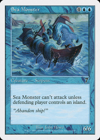 Sea Monster [Seventh Edition] | Exor Games Bridgewater