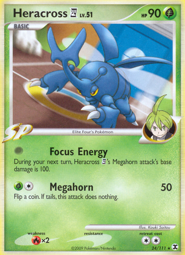 Heracross (24/111) [Platinum: Rising Rivals] | Exor Games Bridgewater