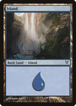Island (233) [Avacyn Restored] | Exor Games Bridgewater