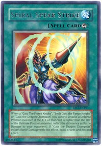 Spiral Spear Strike [DR3-EN163] Rare | Exor Games Bridgewater