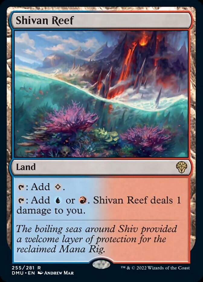 Shivan Reef [Dominaria United] | Exor Games Bridgewater