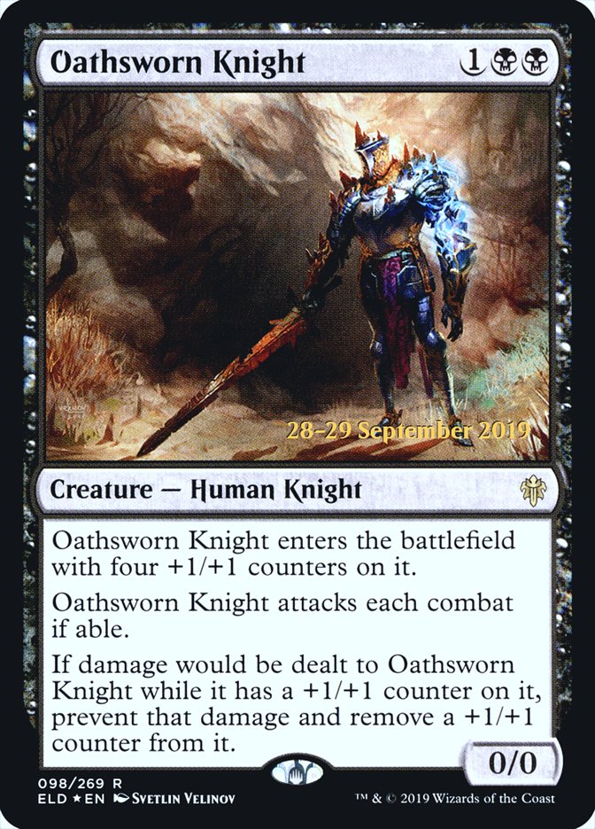 Oathsworn Knight  [Throne of Eldraine Prerelease Promos] | Exor Games Bridgewater