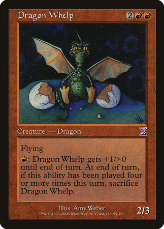 Dragon Whelp [Time Spiral Timeshifted] | Exor Games Bridgewater