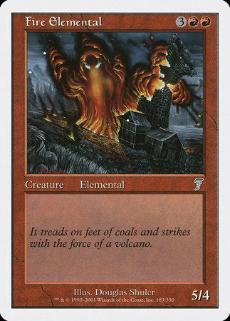 Fire Elemental [Seventh Edition] | Exor Games Bridgewater