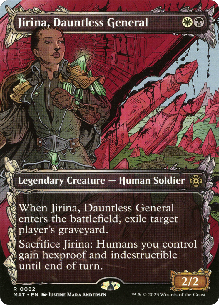 Jirina, Dauntless General (Showcase) [March of the Machine: The Aftermath] | Exor Games Bridgewater