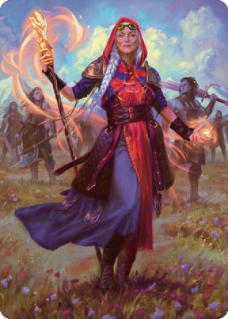 Jaya, Fiery Negotiator Art Card 1 [Dominaria United Art Series] | Exor Games Bridgewater