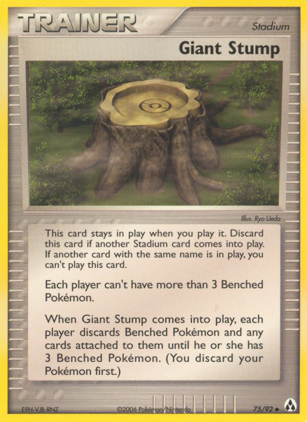 Giant Stump (75/92) [EX: Legend Maker] | Exor Games Bridgewater