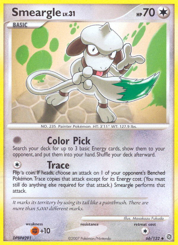 Smeargle (66/132) [Diamond & Pearl: Secret Wonders] | Exor Games Bridgewater