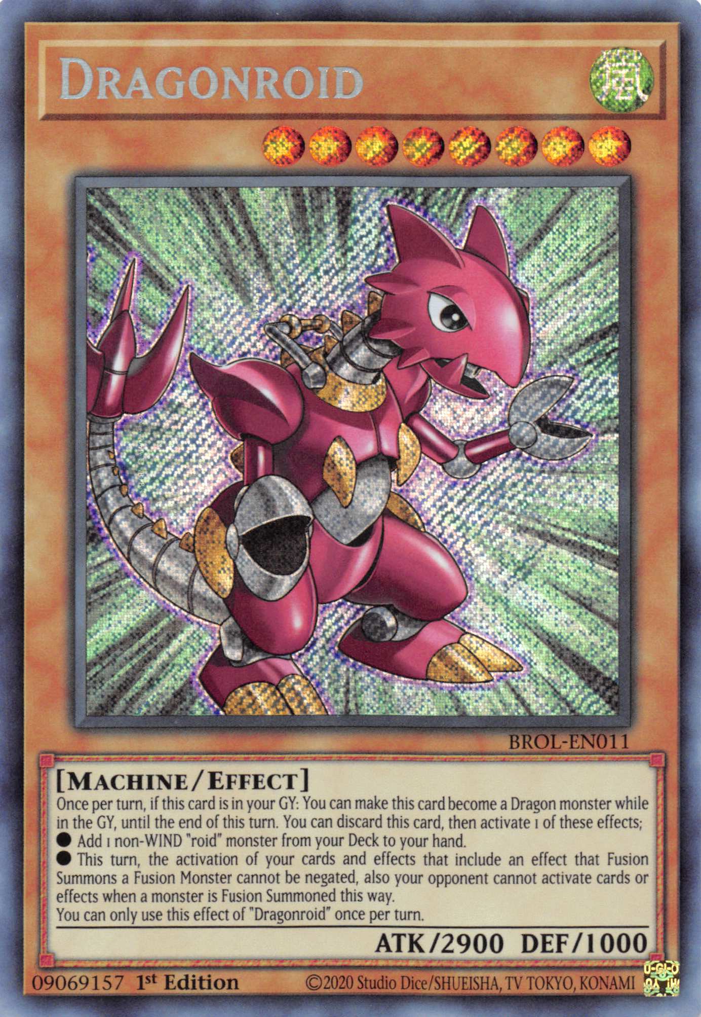 Dragonroid [BROL-EN011] Secret Rare | Exor Games Bridgewater