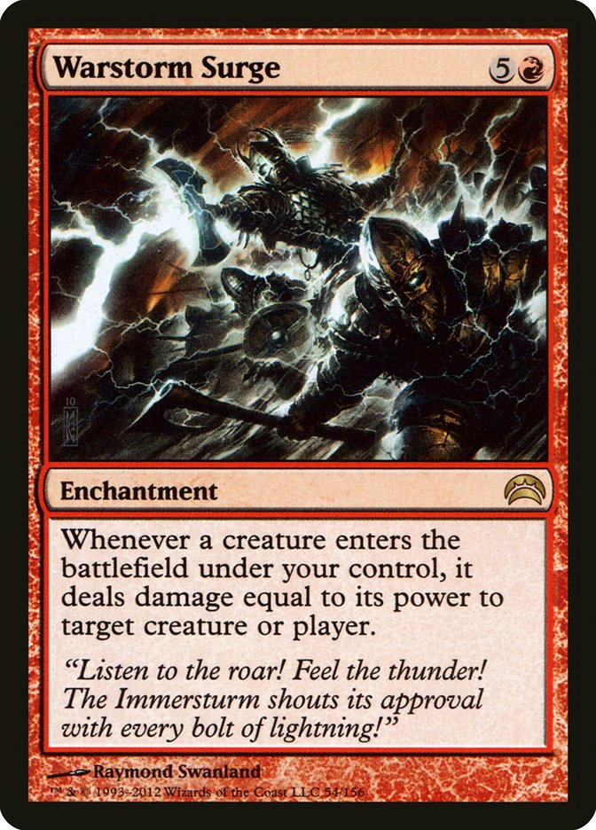 Warstorm Surge [Planechase 2012] | Exor Games Bridgewater