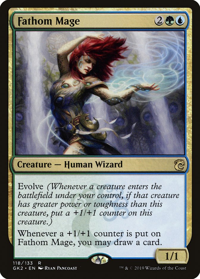 Fathom Mage [Ravnica Allegiance Guild Kit] | Exor Games Bridgewater