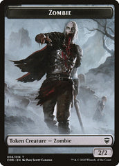 Treasure // Zombie Token [Commander Legends Tokens] | Exor Games Bridgewater