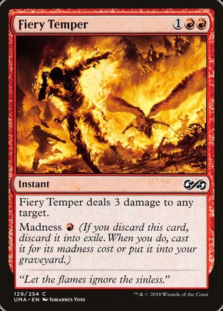 Fiery Temper [Ultimate Masters] | Exor Games Bridgewater