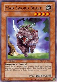 Mad Sword Beast [SD09-EN004] Common | Exor Games Bridgewater