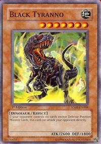 Black Tyranno [SD09-EN008] Common | Exor Games Bridgewater