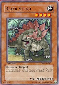 Black Stego [SD09-EN013] Common | Exor Games Bridgewater