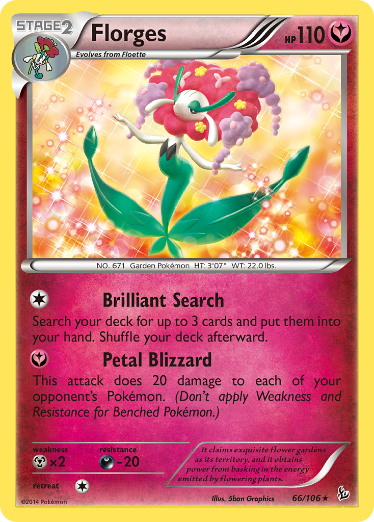 Florges (66/106) [XY: Flashfire] | Exor Games Bridgewater