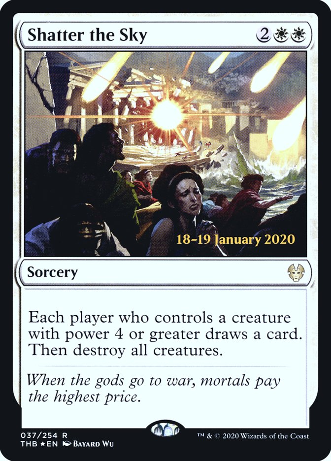 Shatter the Sky [Theros Beyond Death Prerelease Promos] | Exor Games Bridgewater