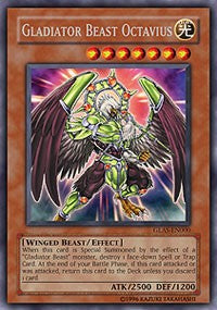 Gladiator Beast Octavius [GLAS-EN000] Secret Rare | Exor Games Bridgewater